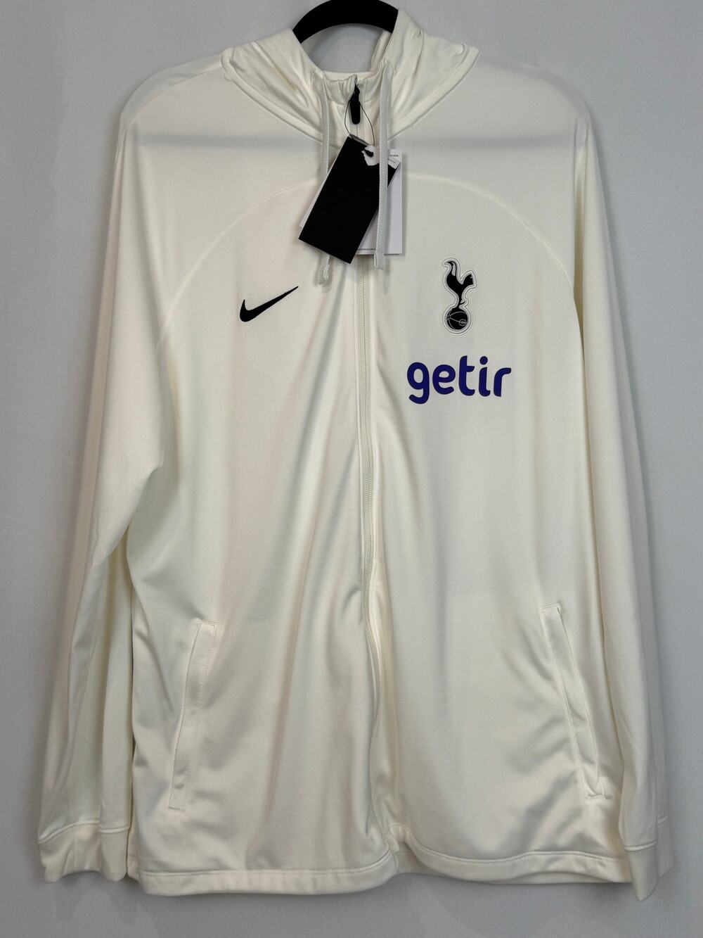 Nike Tottenham Hotspur FC Full Zip Training Jacket, Size XL, New With Tags